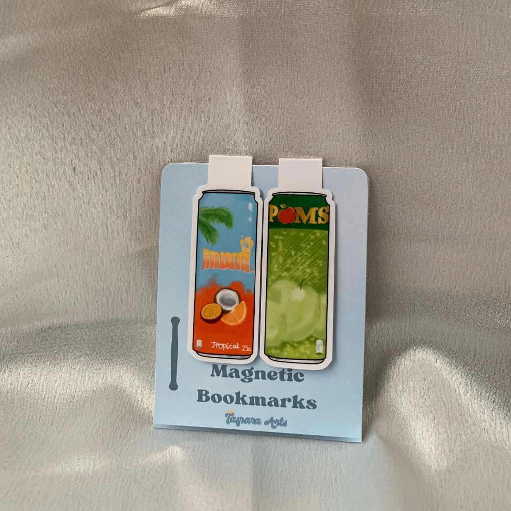 Magnetic bookmark - Hawai&Poms