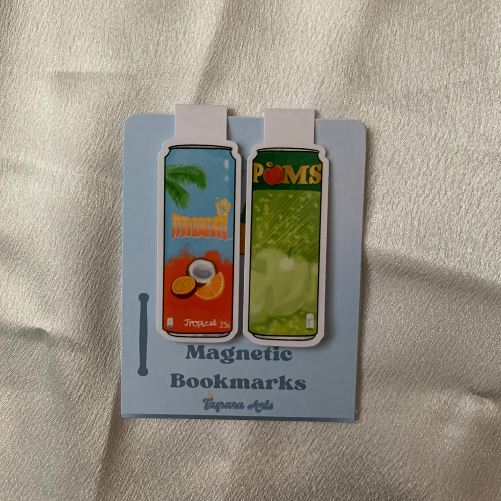 Magnetic bookmark - Hawai&Poms