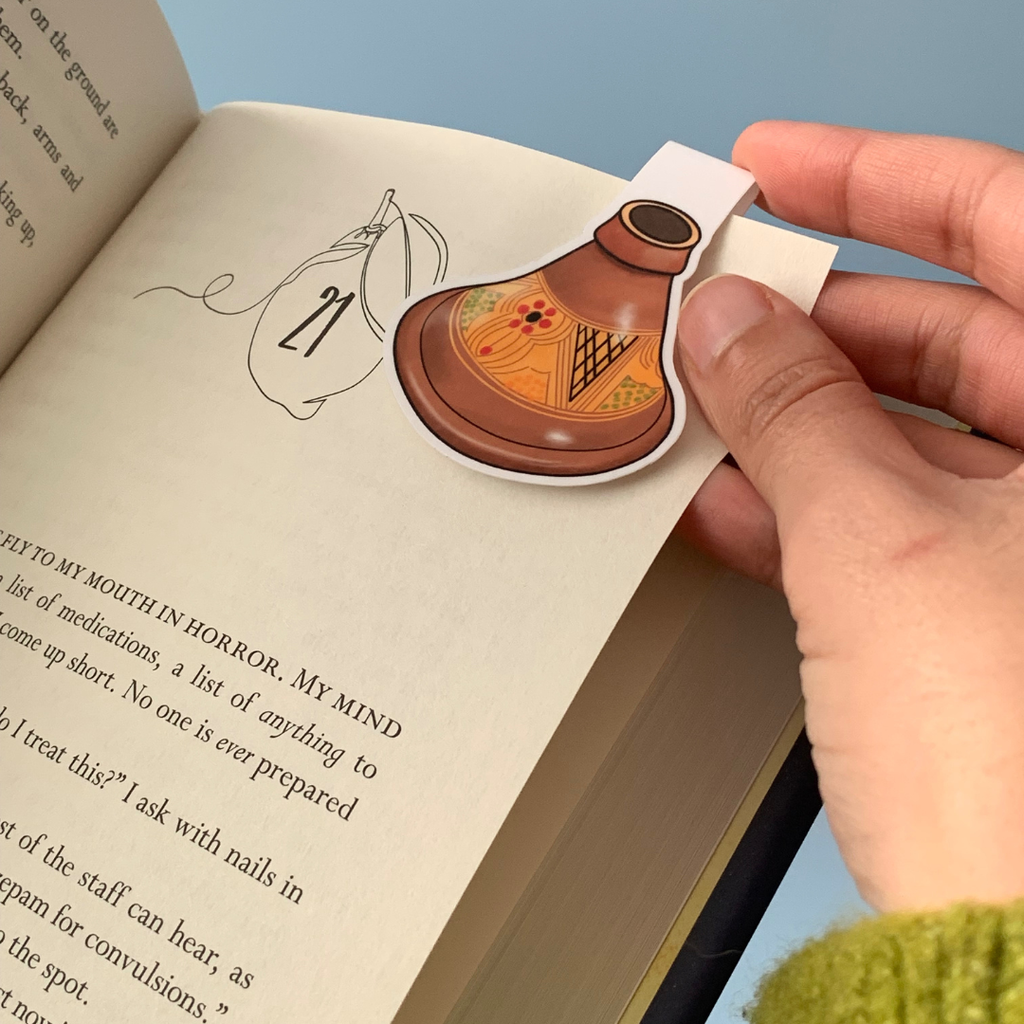 Magnetic bookmark - Tajine