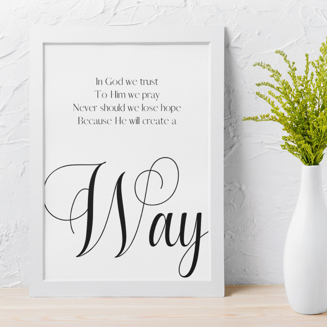 Keyword poster - Way