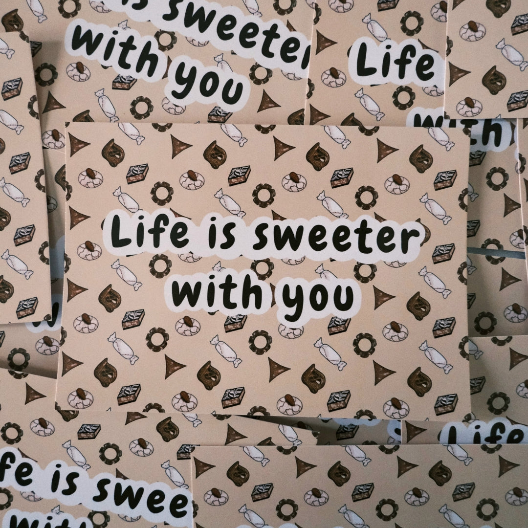 Greeting card - 7alwa