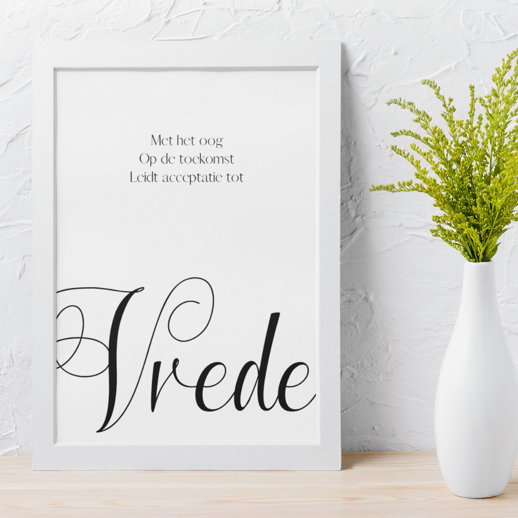 Keyword poster - Vrede