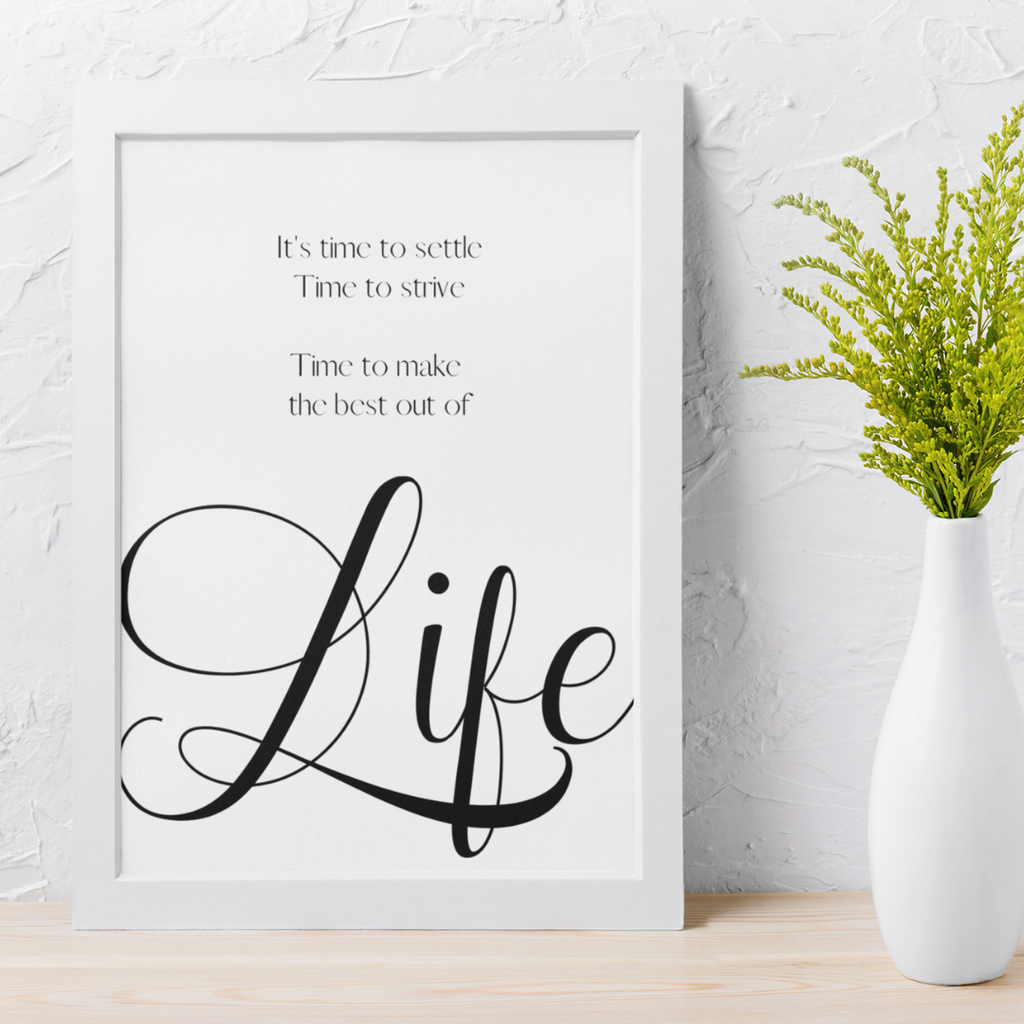 Keyword poster - Life