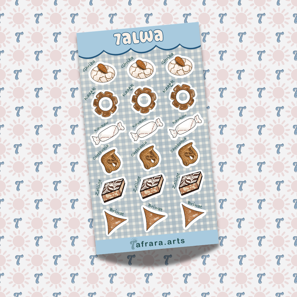 Stickervel - 7alwa