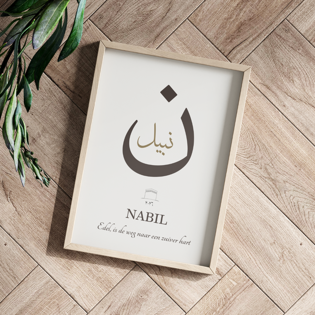Naam poster - Initiaal editie