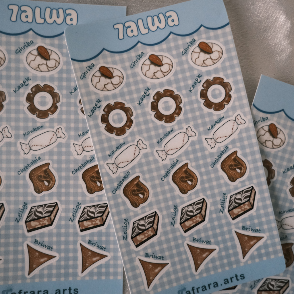 Stickervel - 7alwa